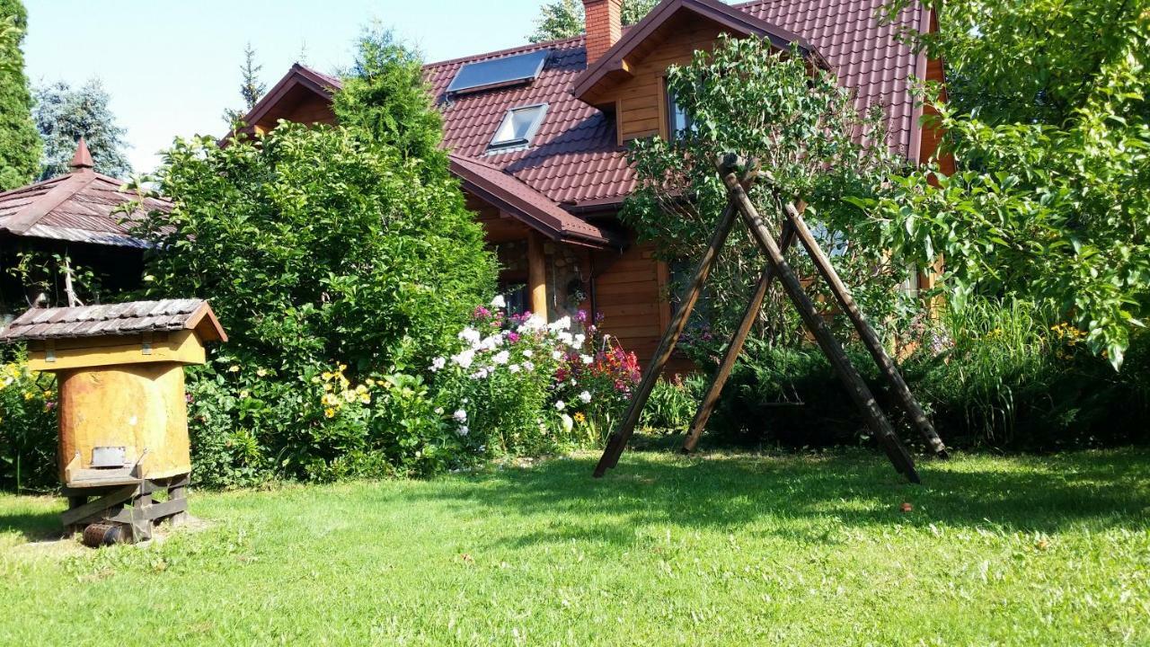Kwiatowa Zagroda Białowieża Exteriör bild